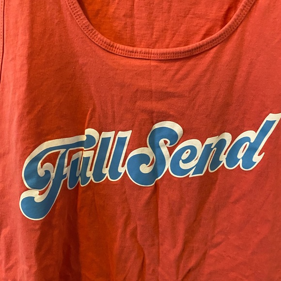 Full Send Logo Sleeveless Tank - Picture 2 of 4